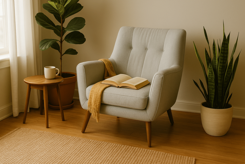 Espaços Aconchegantes e Relaxantes em Casa