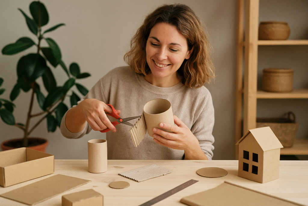 Artesanato com Materiais Reciclados