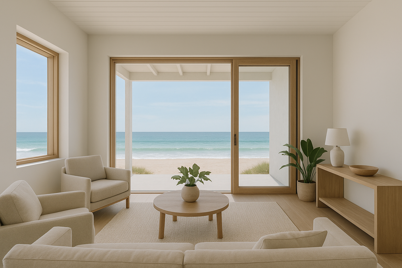 O Minimalismo na Decoração da Casa de Praia