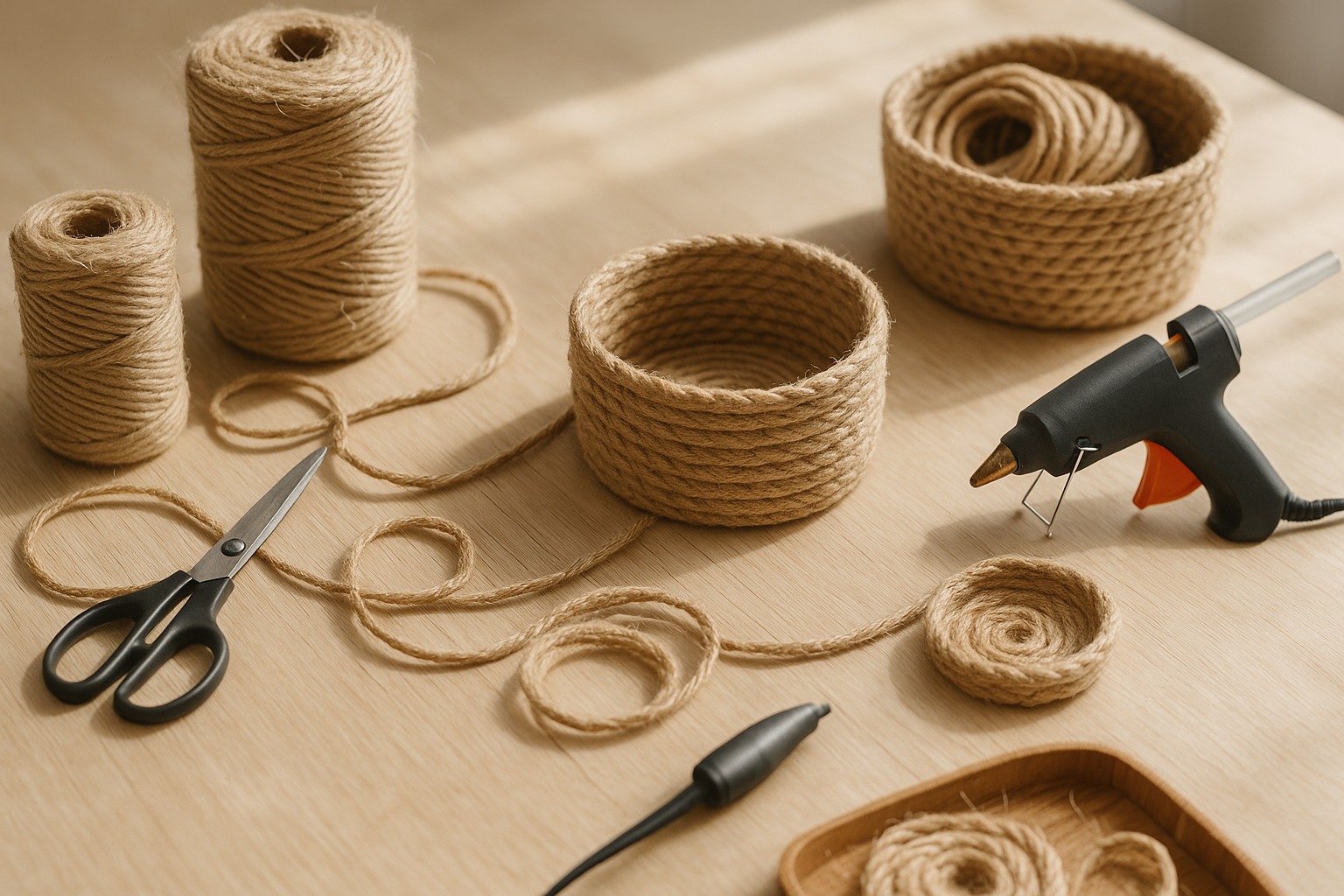 Artesanato com Cordas de Sisal